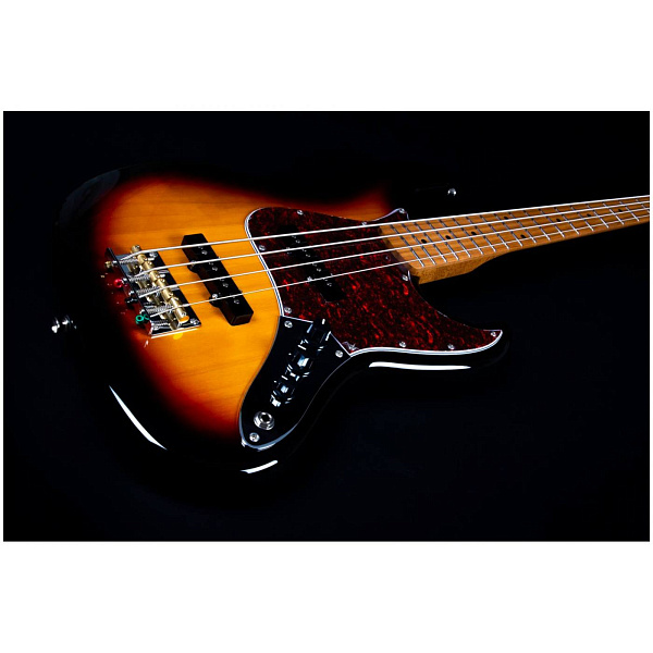 JET JJB-300-SB - Бас-гитара Jazz Bass, цвет санберст