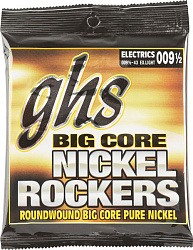 GHS BCXL серии Big Core Nickel Rockers Струны для электрогитары