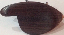 VC06Ru-4/4 - Подбородник для скрипки, модель Stuber, форма крепления - U, материал - палисандр, WBO