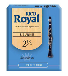 Rico RBB1025 Royal Трость для кларнета Eb, размер 2.5