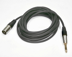 Invotone ACM1005(S) RU - Микрофонный кабель, stereo jack 6,3 <-> XLR3M, длина 5 м