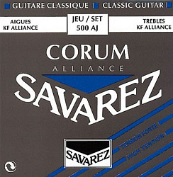 Savarez 500AJ Alliance Corum - Струны для классической гитары, карбон, сильного натяжения