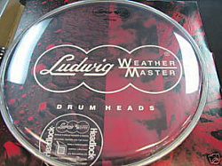 Пластик для барабана LUDWIG LW4112 12" Heavy, прозрачный