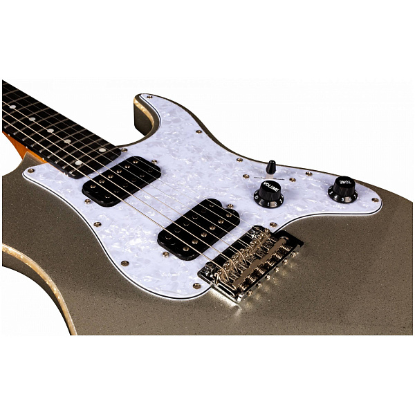 JET JS-500 SLS - Электрогитара, Stratocaster, серебро с блестками