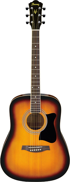 IBANEZ V50NJP VINTAGE SUNBURST набор: акустическая гитара, цвет санберст, тюнер, чехол