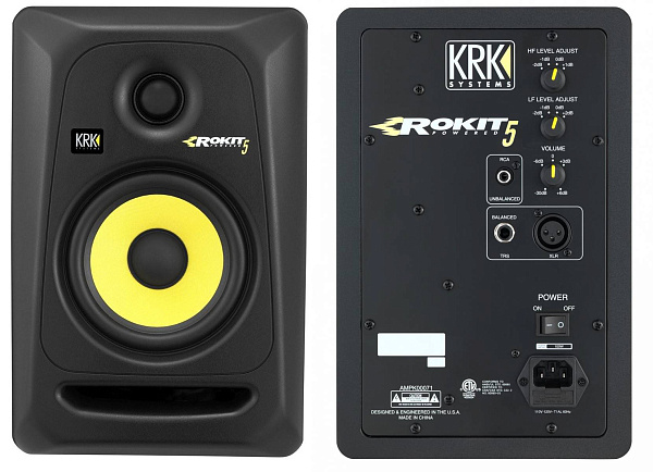 KRK RP5G3 Активный 2-х полосный (Bi-Amp)5-ти дюймовый студийный звуковой монитор