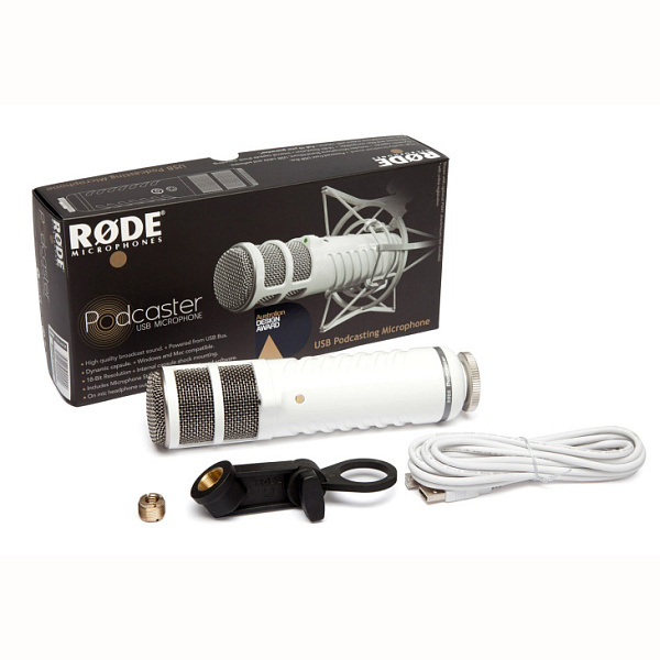 RODE Podcaster - Микрофон USB, кардиоидный