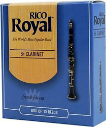 D`ADDARIO WOODWINDS RCB1020 ROYAL, BB CLAR, #2, 10 BX Трость для кларнета Вb 2.0