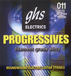 GHS PRM Medium 11-50 Струны для электрогитары