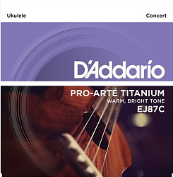 D'ADDARIO EJ87C Струны для укулеле 