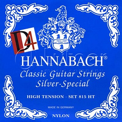 Hannabach 815HT DURABLE SILVER SPECIAL - Струны для классической гитары нейлон/посеребренные