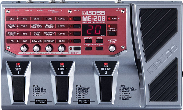 BOSS ME-20 процессор гитарный