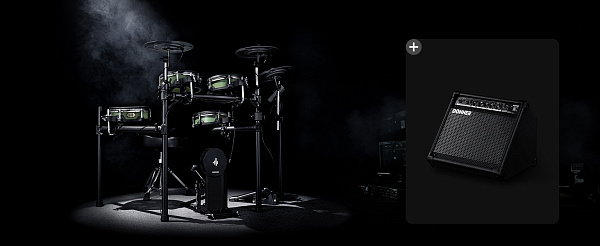 DONNER DED-500 Professional Digital Drum Kits - Профессиональная электронная ударная установка (5 пэ