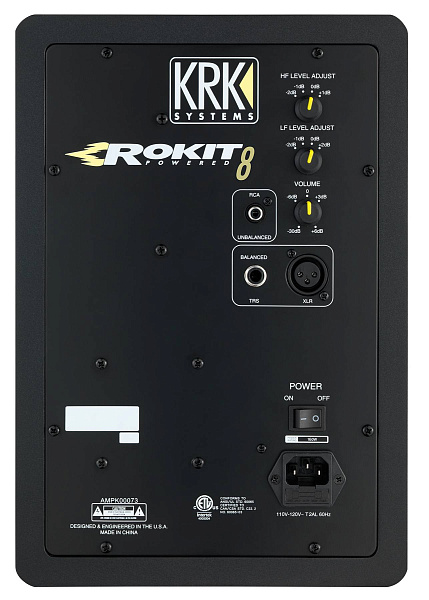 KRK RP8G3 Активный 2-х полосный (Bi-Amp) 8-ми дюймовый студийный звуковой монитор