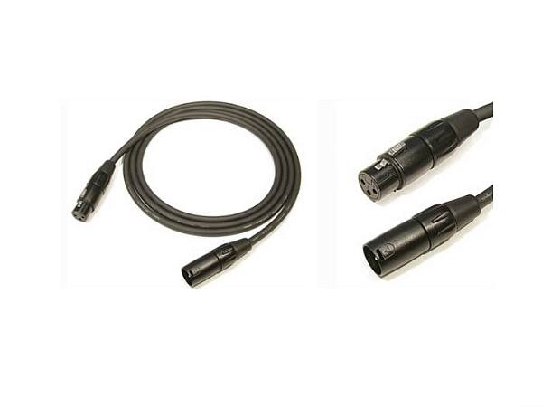 QUIK LOK CM175-6 микрофонный кабель с низким уровнем шума XLR Female - XLR Male , 6м.