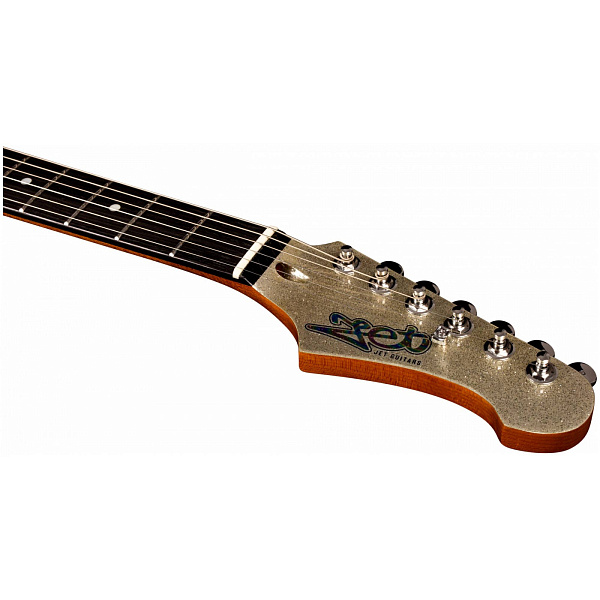 JET JS-500 SLS - Электрогитара, Stratocaster, серебро с блестками
